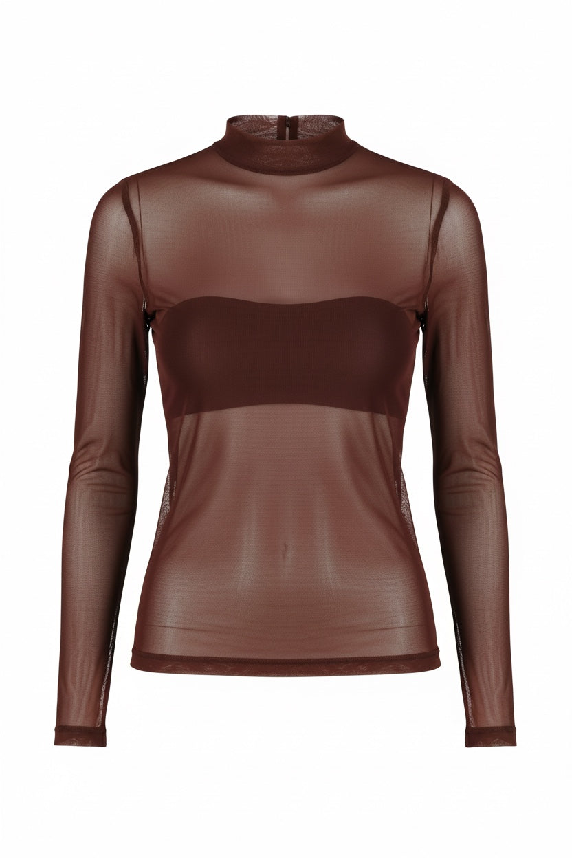 Rony Top Brown