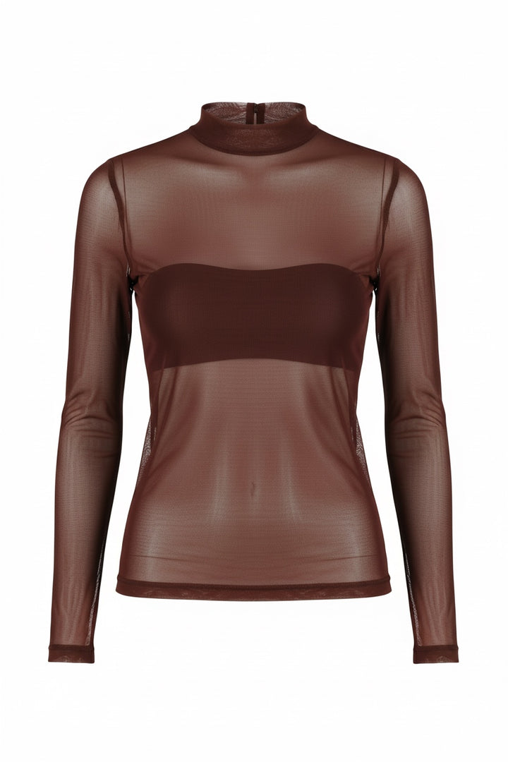 Rony Top Brown