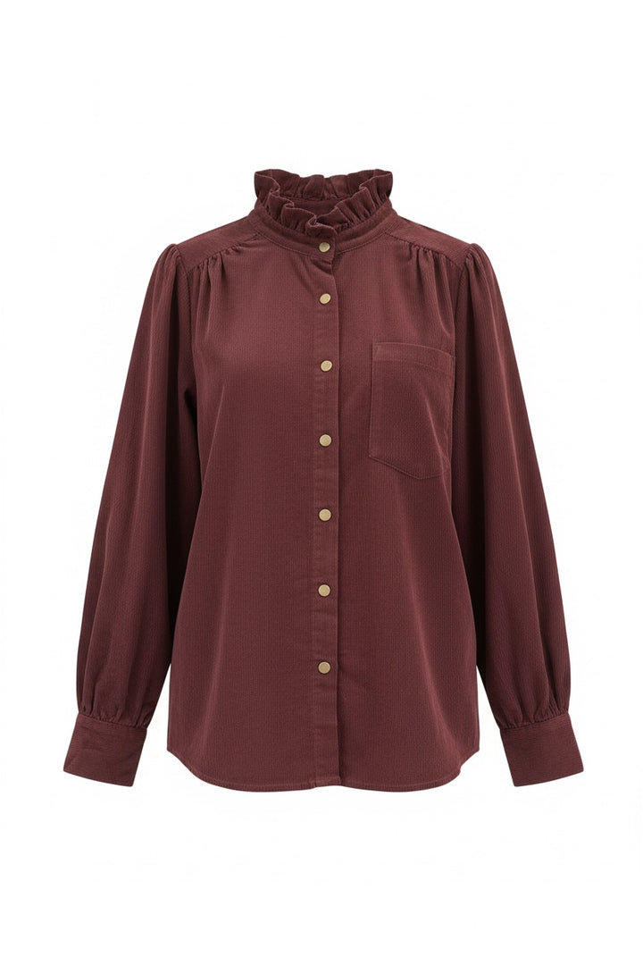 Margot Shirt Burgundy