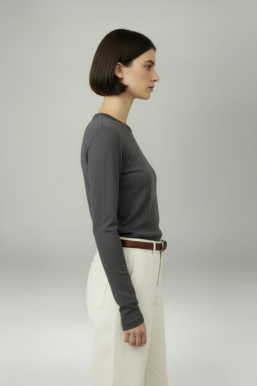 Ginger Top Grey