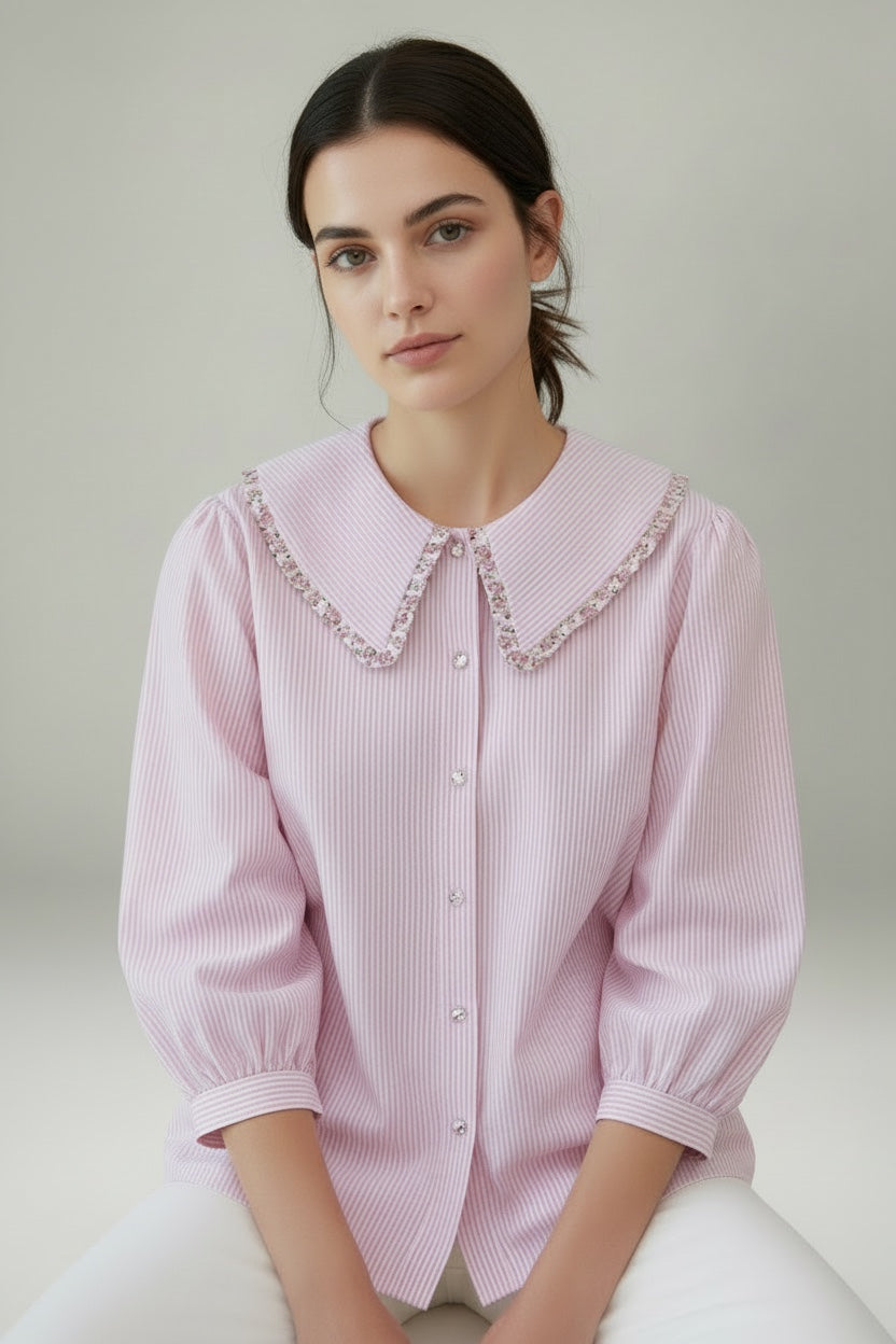 Dora Blouse - Pink