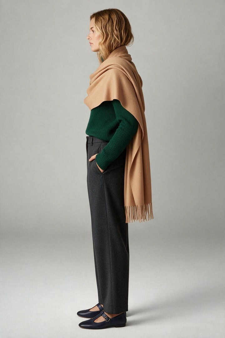 Layer Echarpe Beige