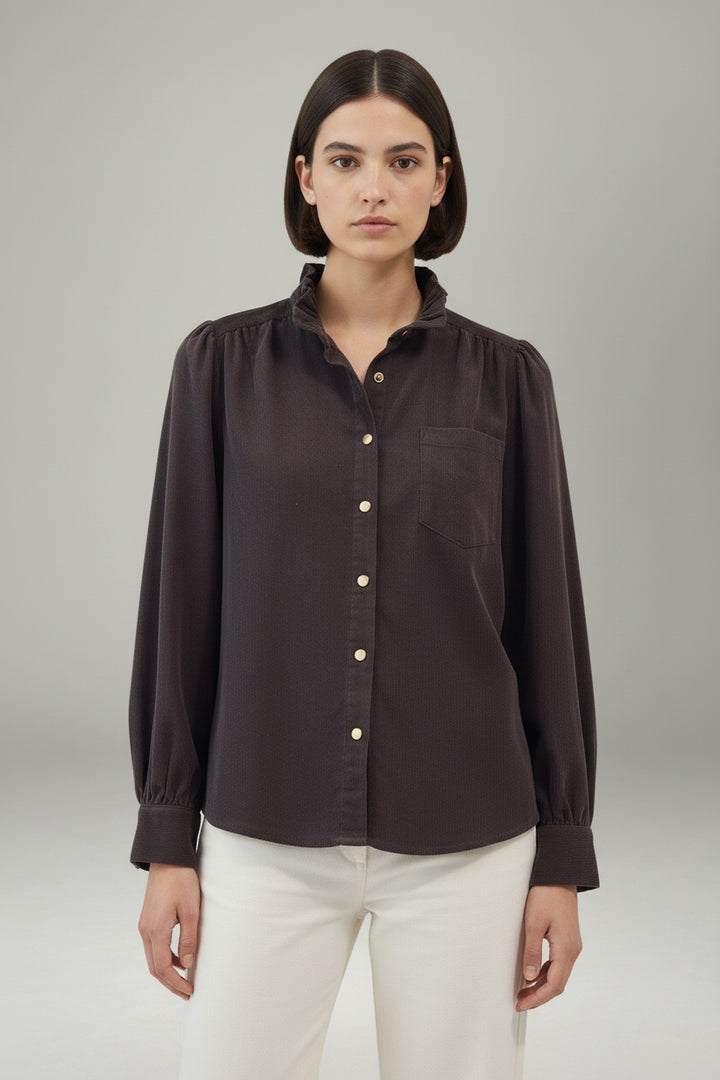 Margot Shirt Coffee