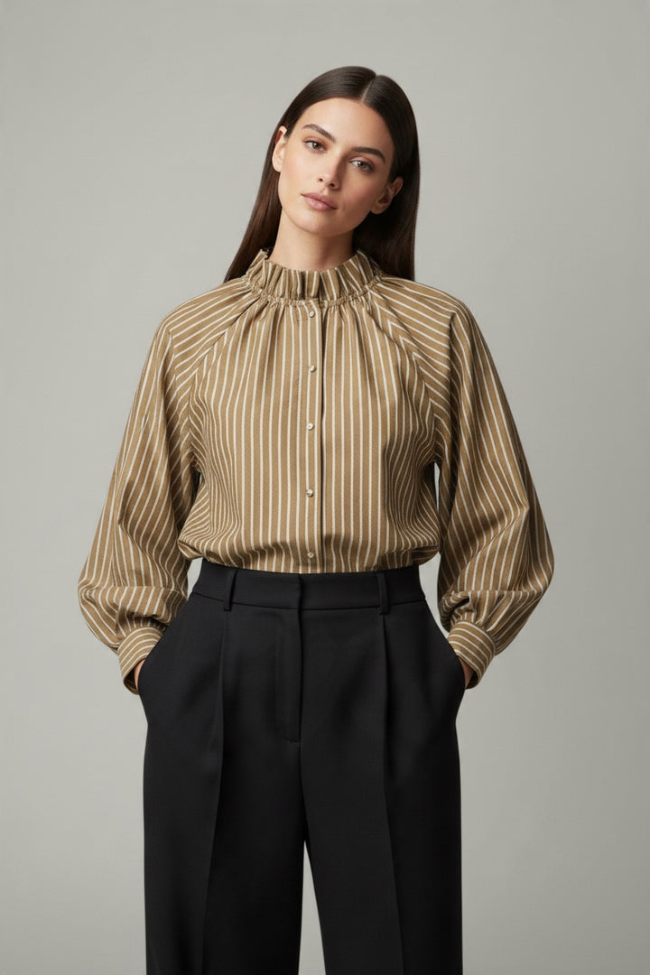 Ines Striped Blouse