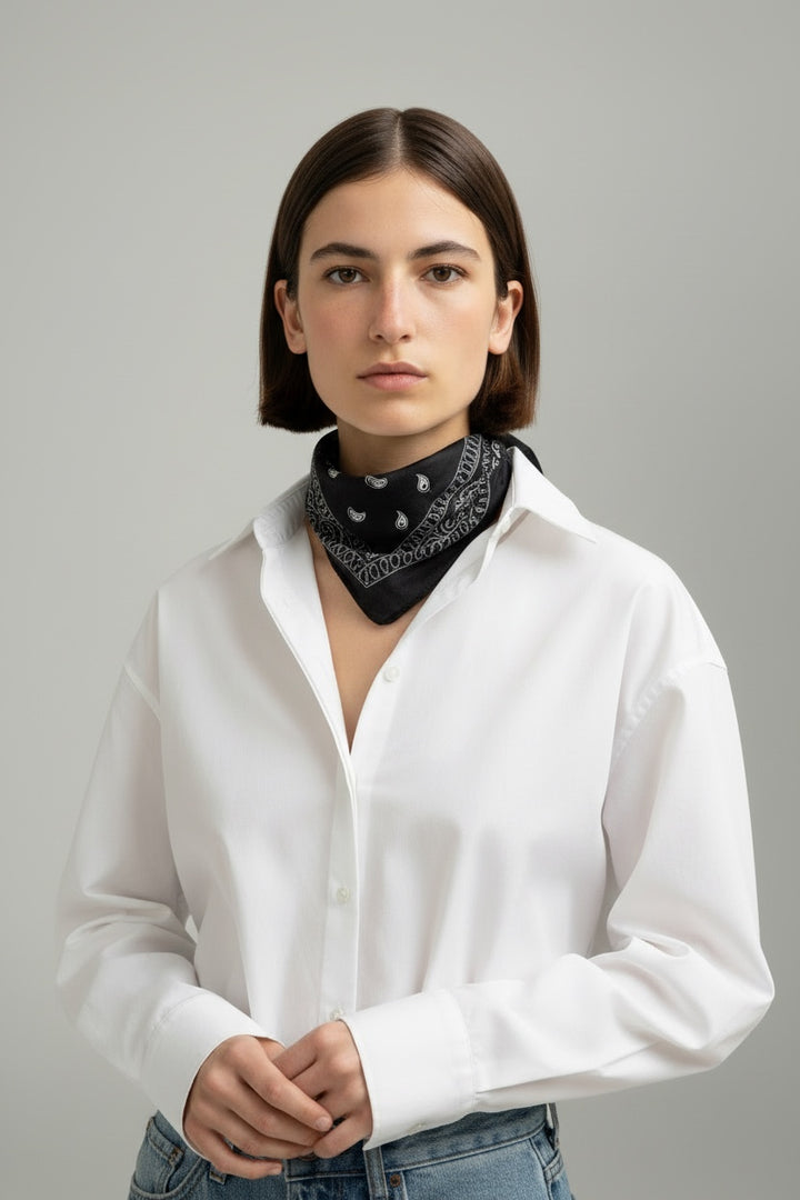 Knot Foulard Black