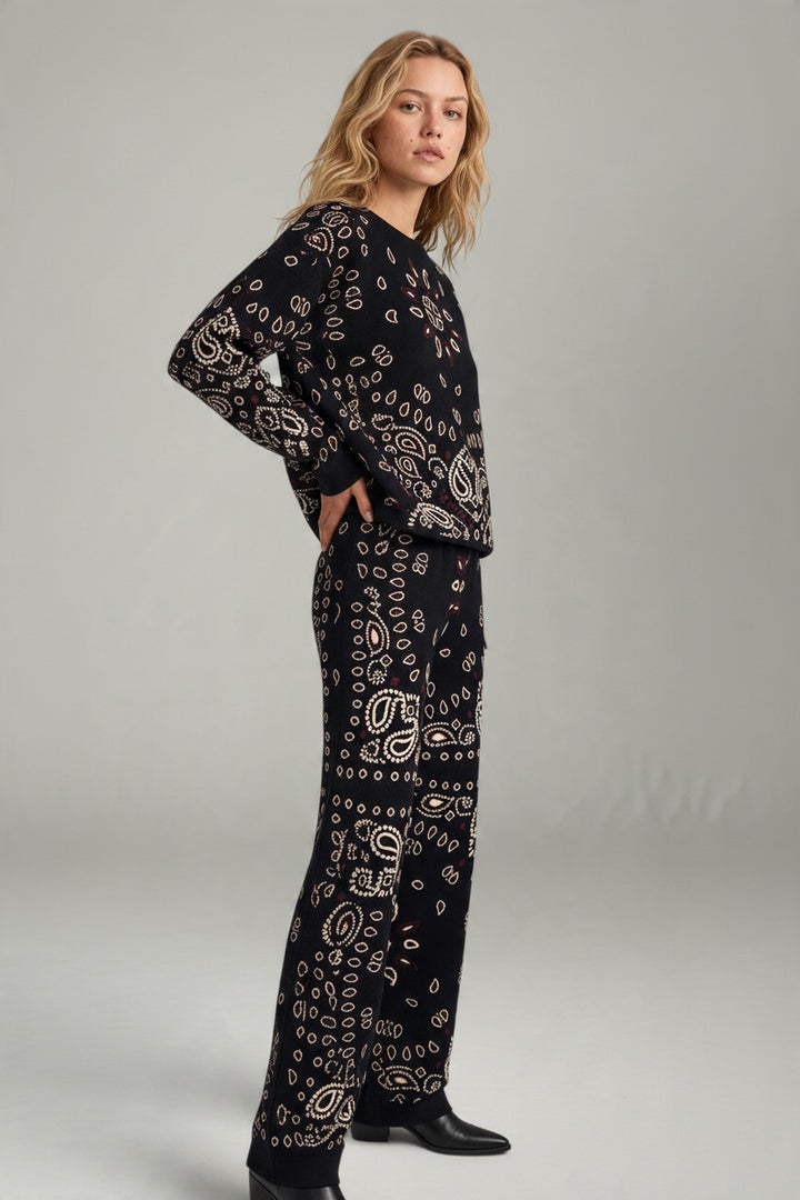 Romy Knit Top Black