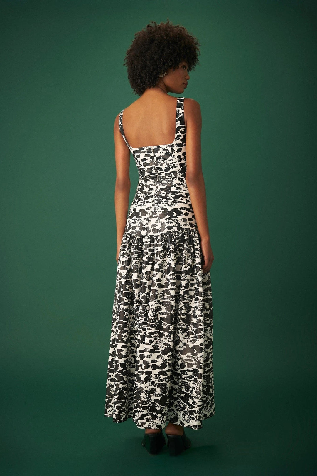 Sonia Dress Black Foil