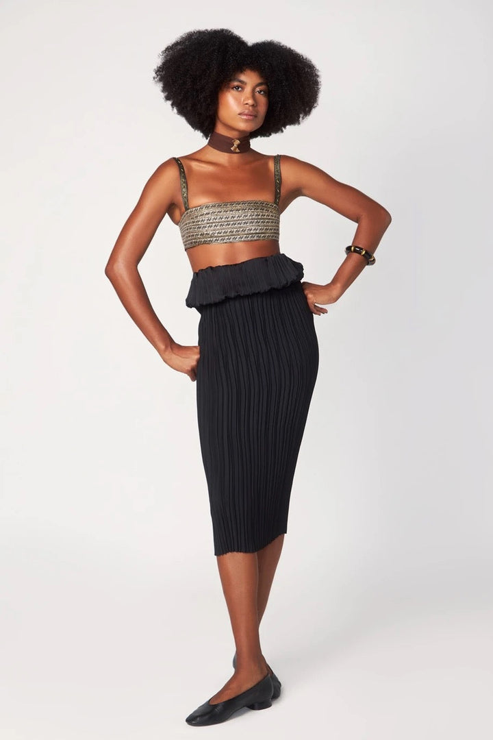 Cindy Black Skirt