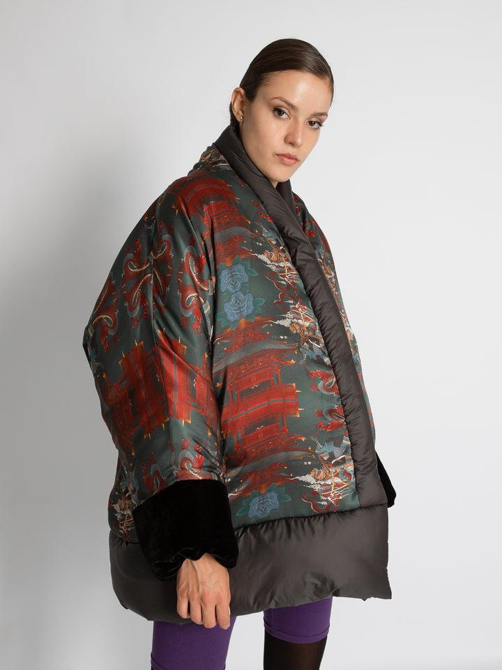 Puffer Jacket 4 Forms - BLACK SAMURAI