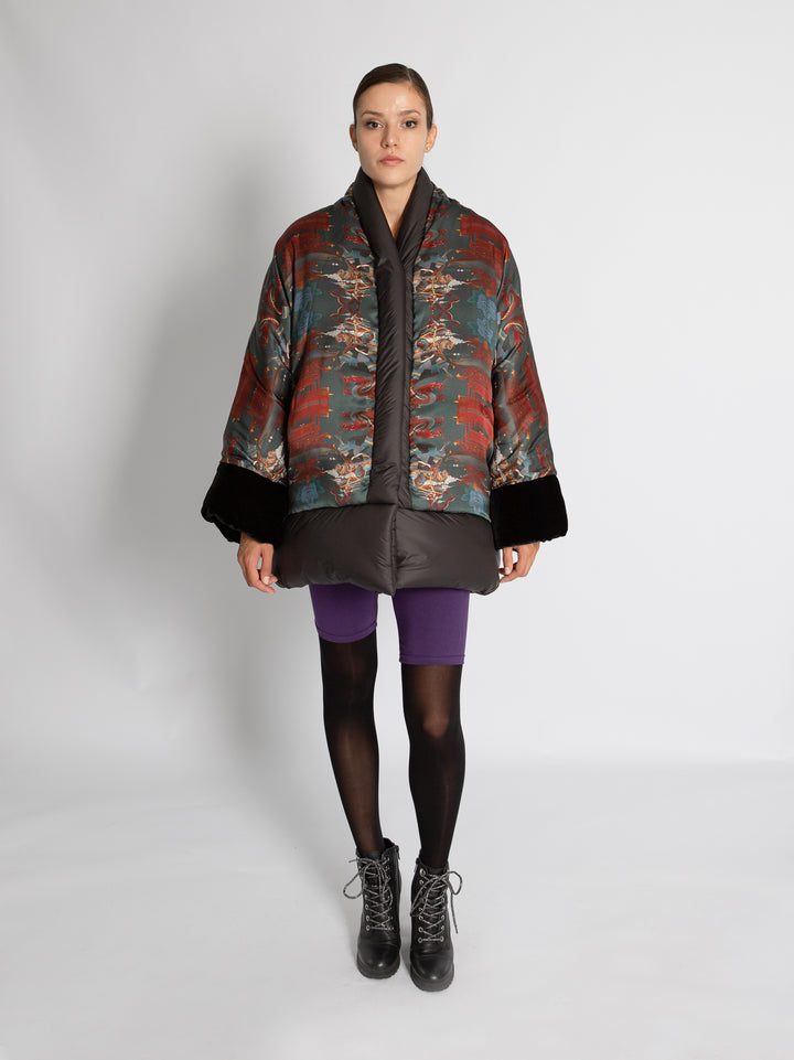 Puffer Jacket 4 Forms - BLACK SAMURAI