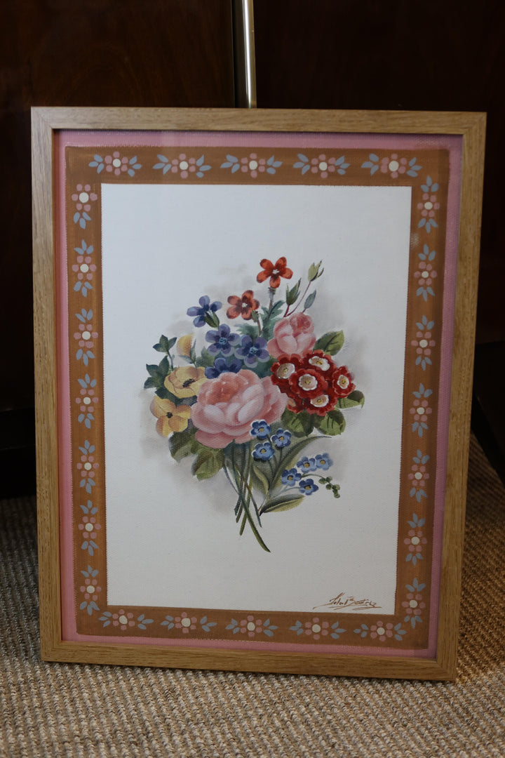 Canva ' Bouquet Rosa Seco 1 '