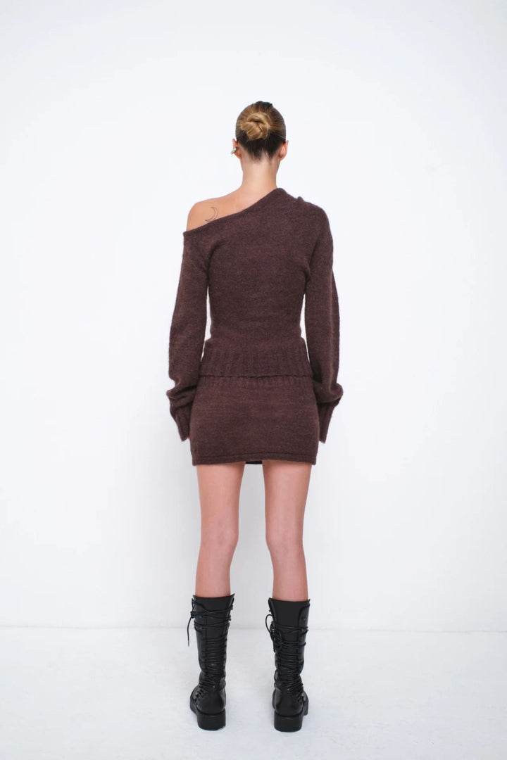 Knot Jumper Brown