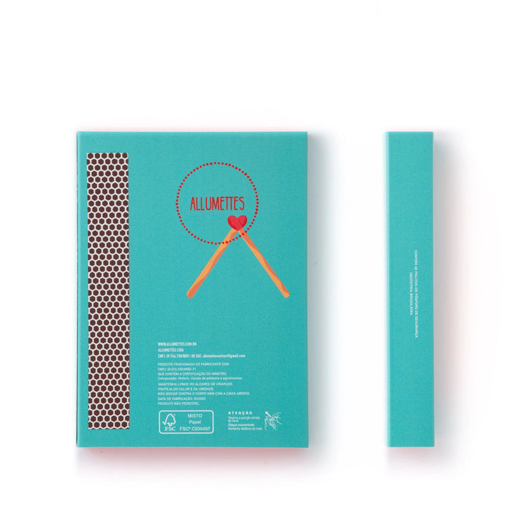 Match Luck Safety Matches Matte Box