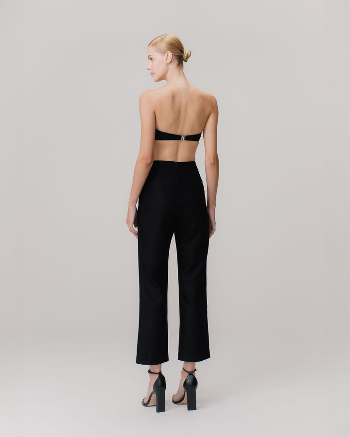 Slim Tailoring Pants Organa Black