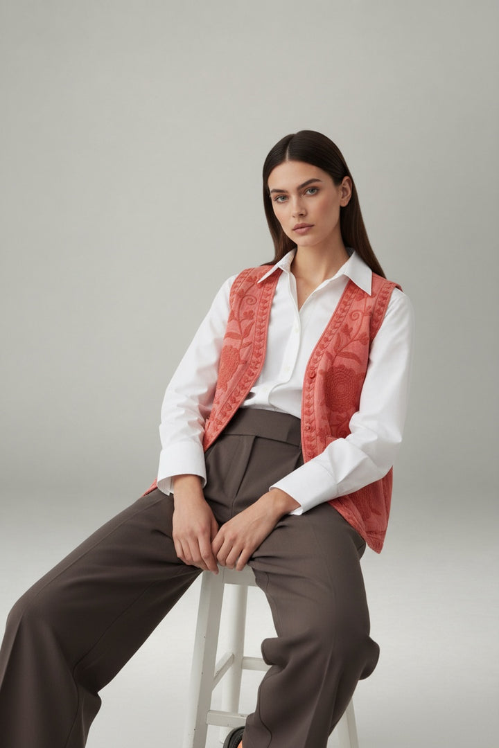 Coral Garden Vest
