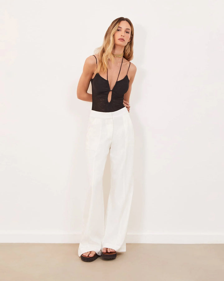 Pantaloni Estela - Off White