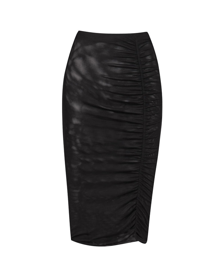 Frida Midi Skirt - Black