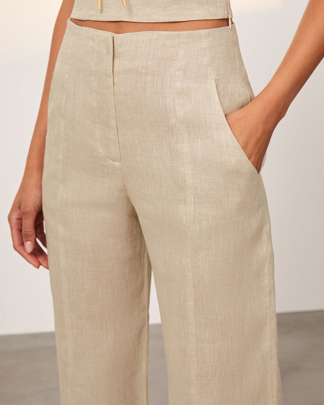 Pantaloni Whitney Natural